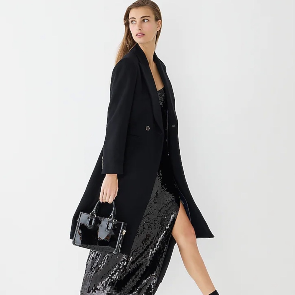 J.Crew Mirabelle topcoat in Italian wool